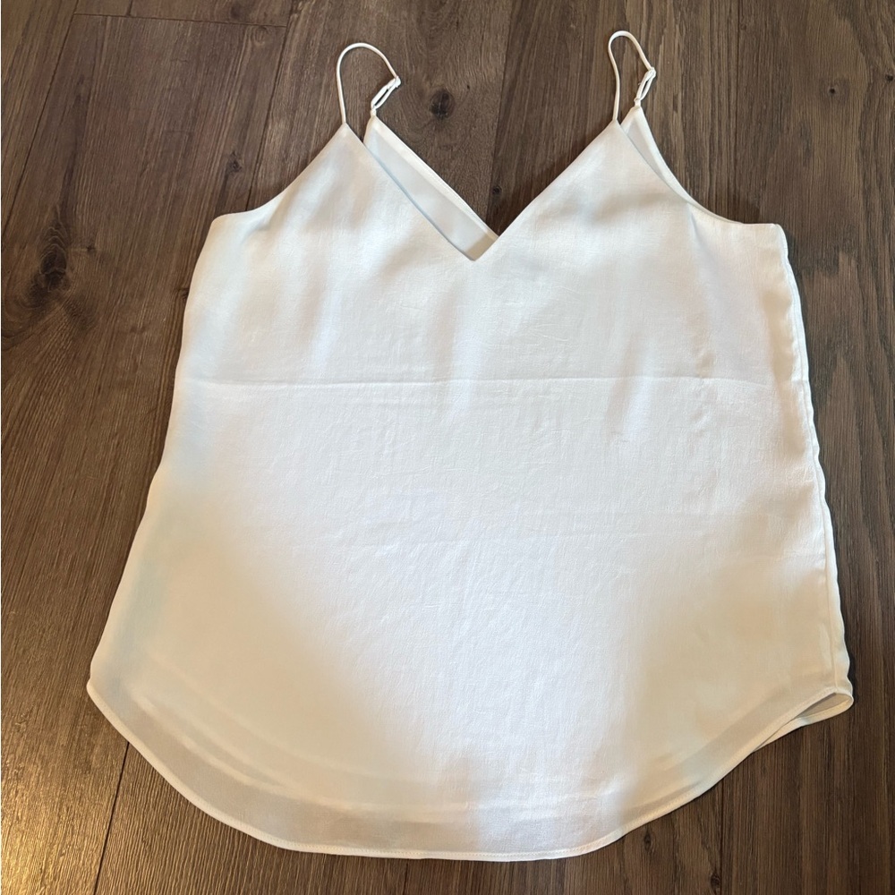 Express size small women’s white tank top